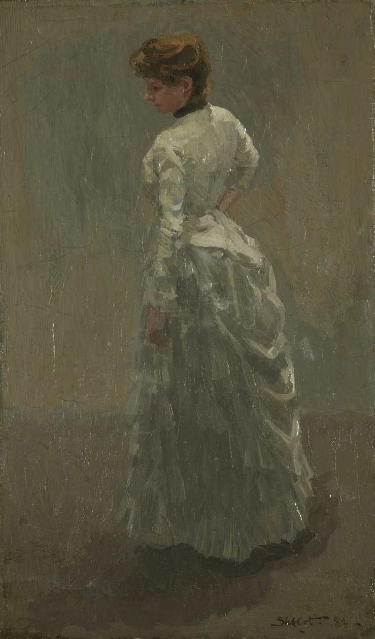 El vestido gris de Walter Richard Sickert