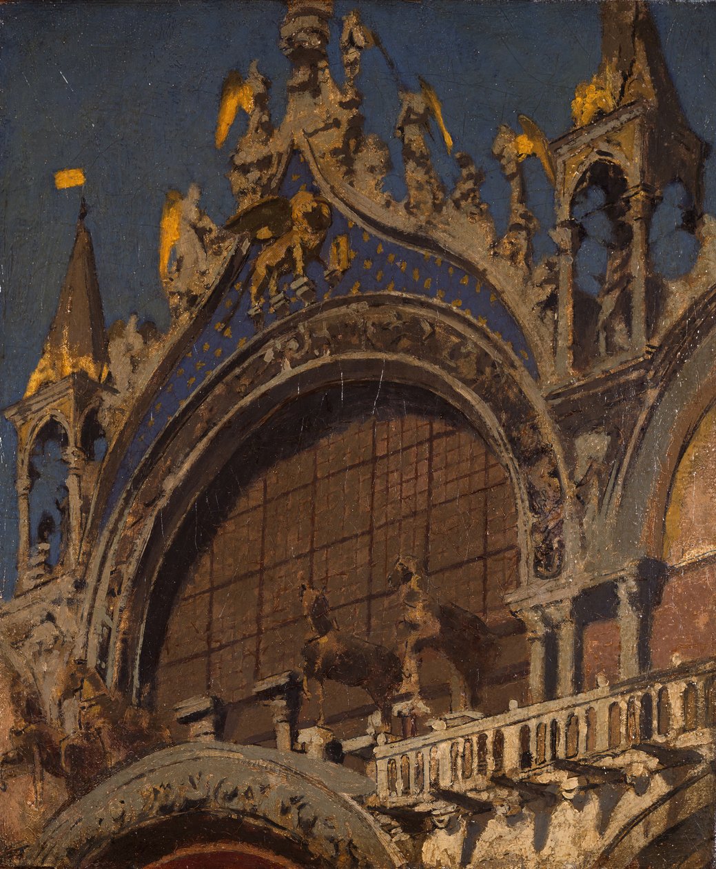 Los caballos de San Marcos, Venecia de Walter Richard Sickert