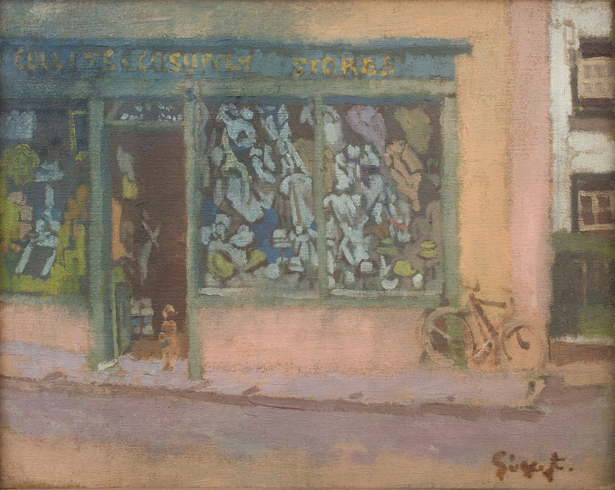 The Shop, Chagford de Walter Richard Sickert