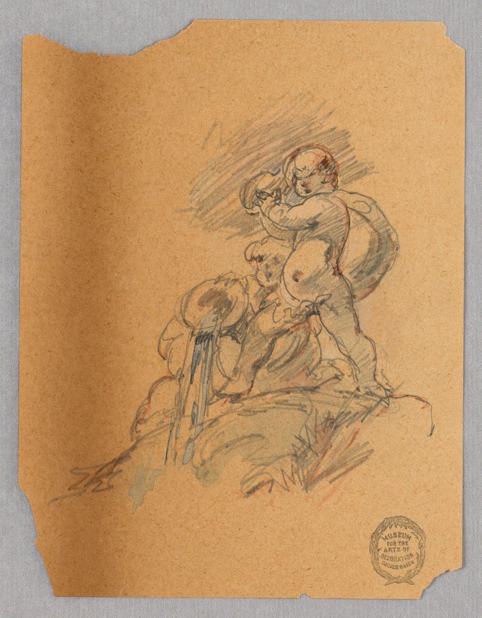 Diseño decorativo de Walter Shirlaw
