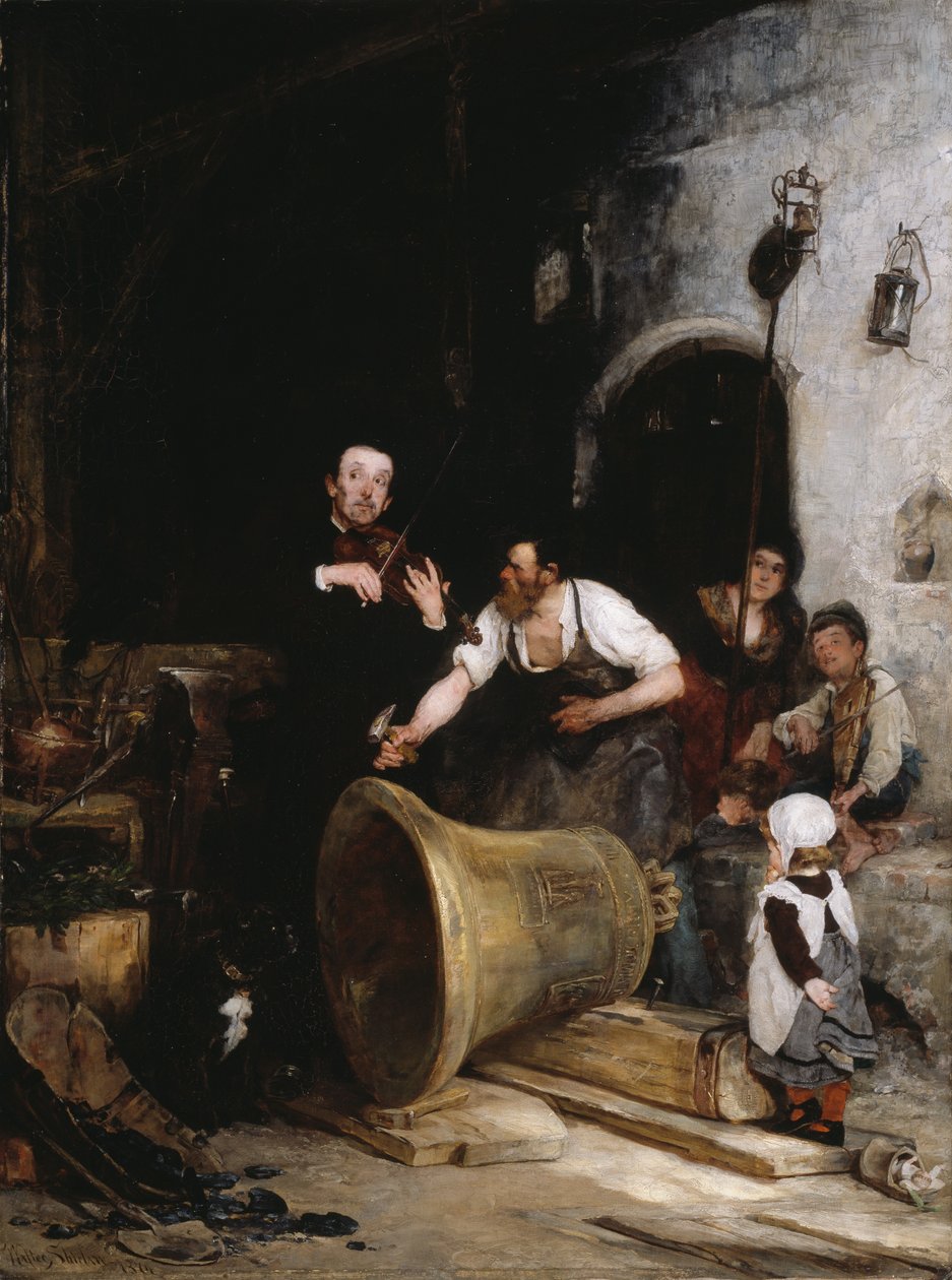 Tonificar la campana de Walter Shirlaw
