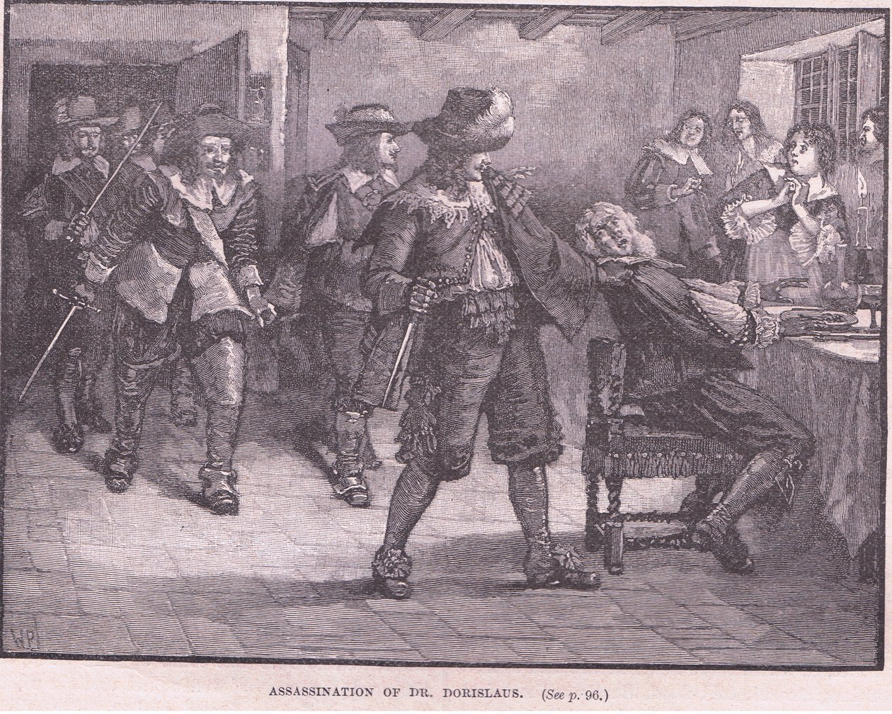 Asesinato del Dr. Dorislaus AD 1649 de Walter Stanley Paget