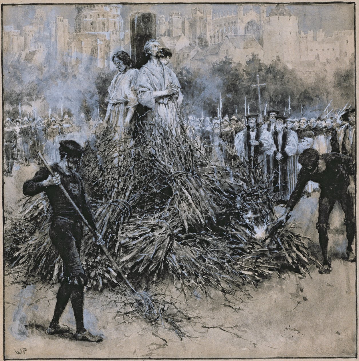 El martirio de Robert Testwood de Walter Stanley Paget