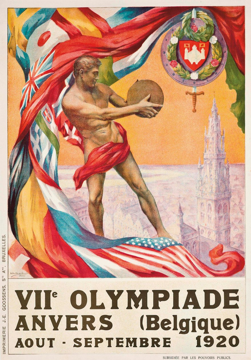 Los Juegos Olímpicos de Verano de 1920 en Amberes, 1920 de Walter van der Ven