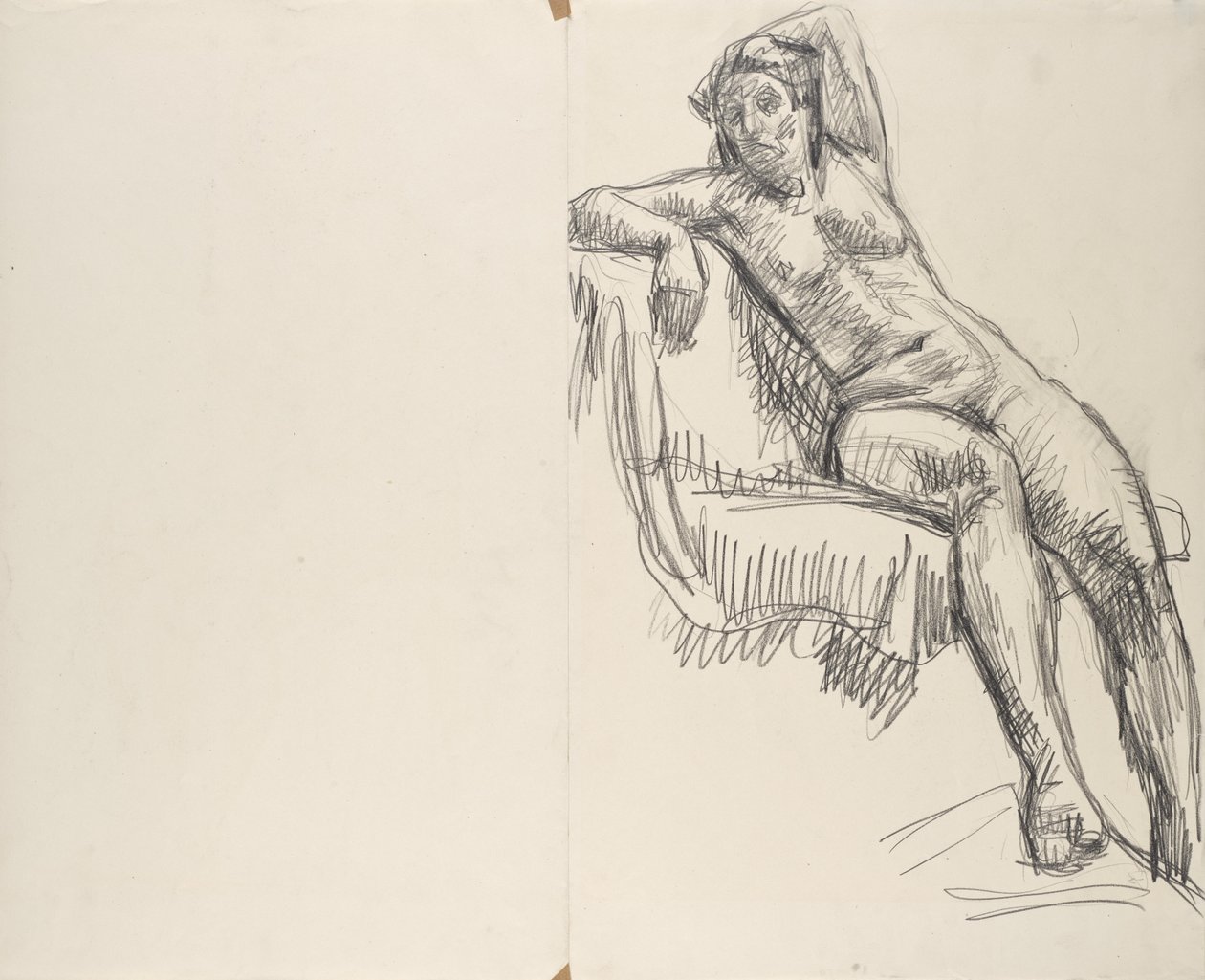 estudio de desnudos de Walther Gamerith