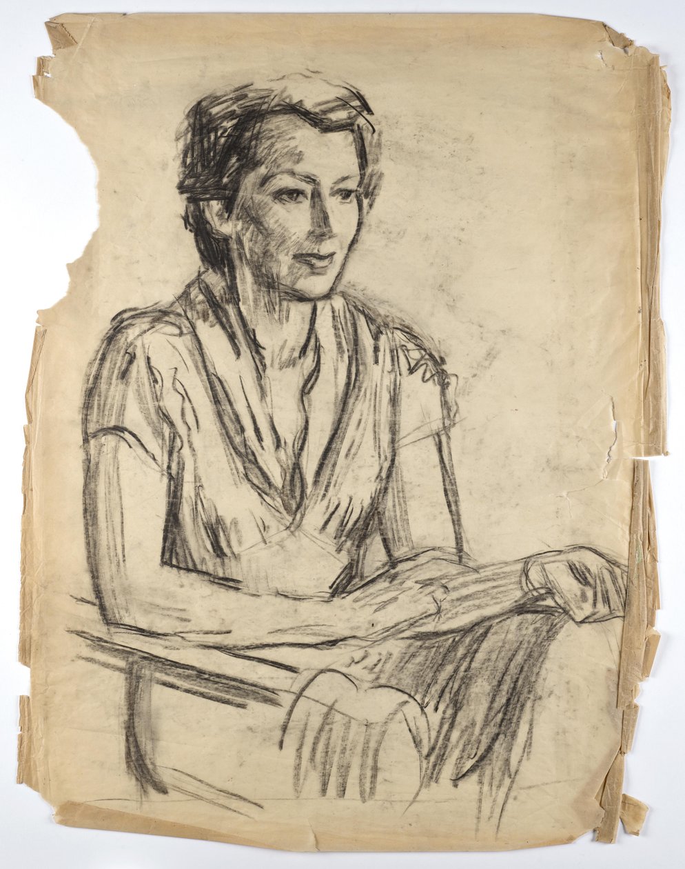 Retrato de Frauke Lauterbach de Walther Gamerith
