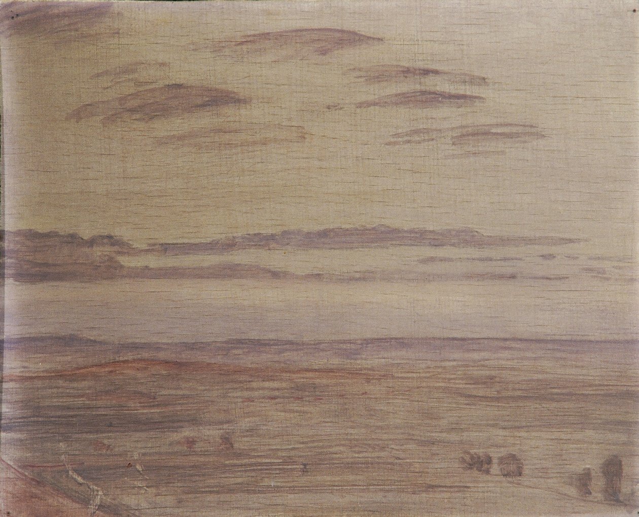 Paisaje brumoso cerca de Eggenburg de Walther Gamerith