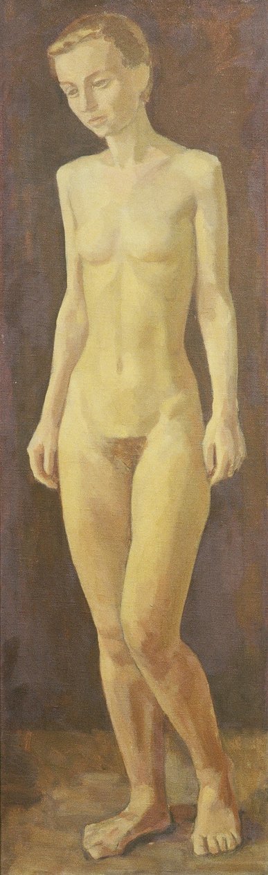 Desnudo femenino (de pie) de Walther Gamerith