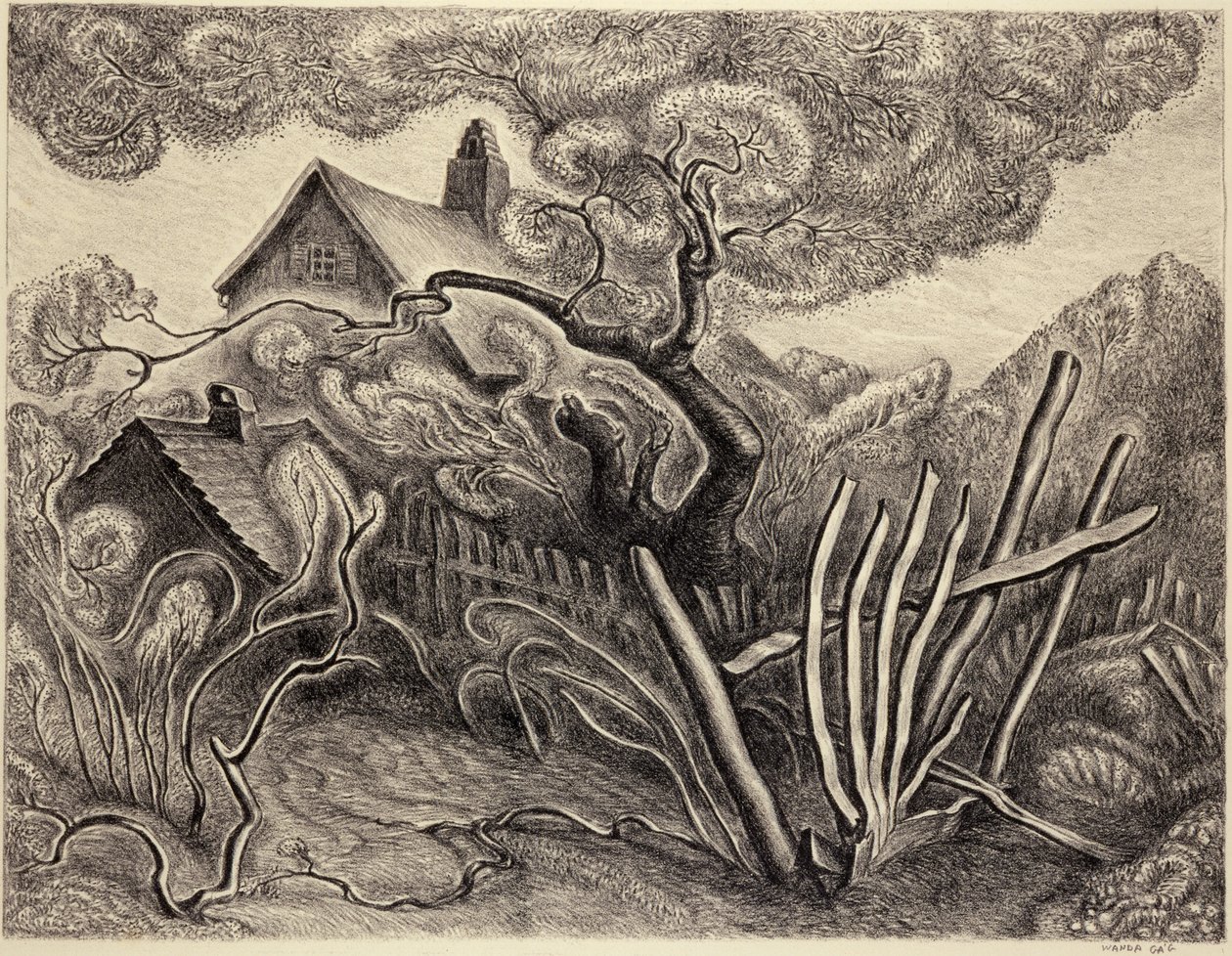 Primavera (Primavera en el jardín) de Wanda Gág