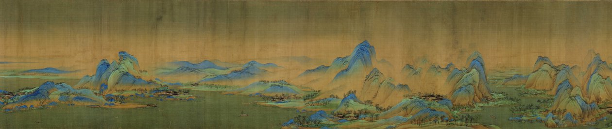 Mil li de ríos y montañas de Wang Ximeng