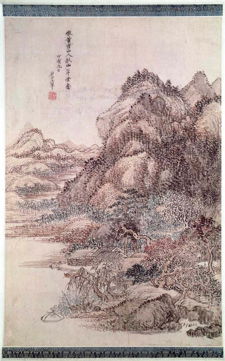 Montañas de otoño de Wang Huei