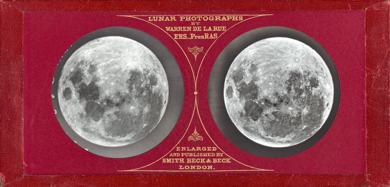 Luna llena,1858-1859, impreso 1862 (foto) de Warren De La Rue