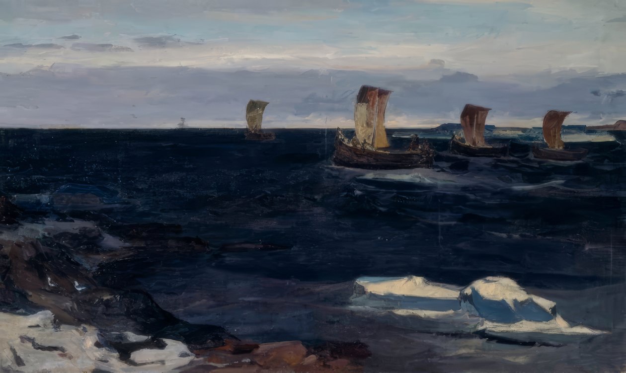 Entdeckungsfahrt von Wassili Wassiljewitsch Krajnew