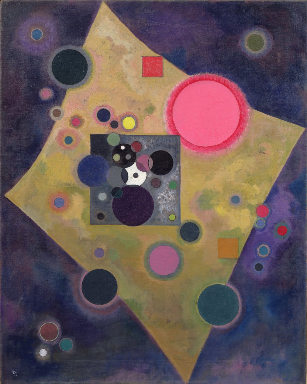 Acento en Rosa, 1926 de Wassily Kandinsky