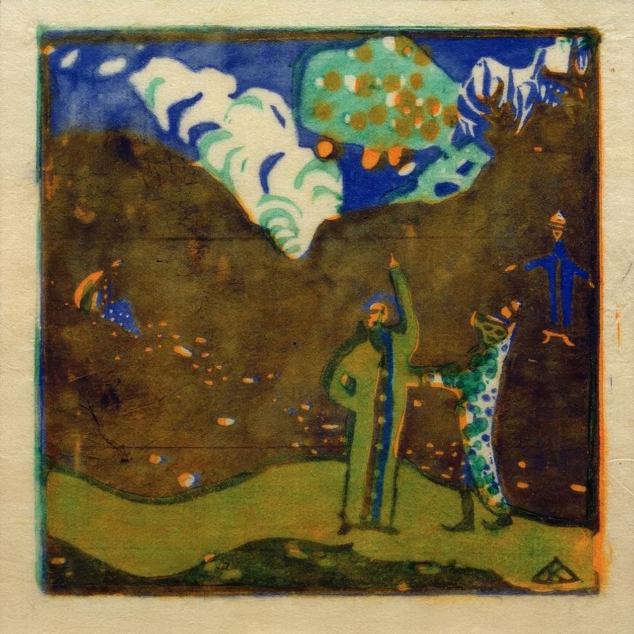 Manzano de Wassily Kandinsky