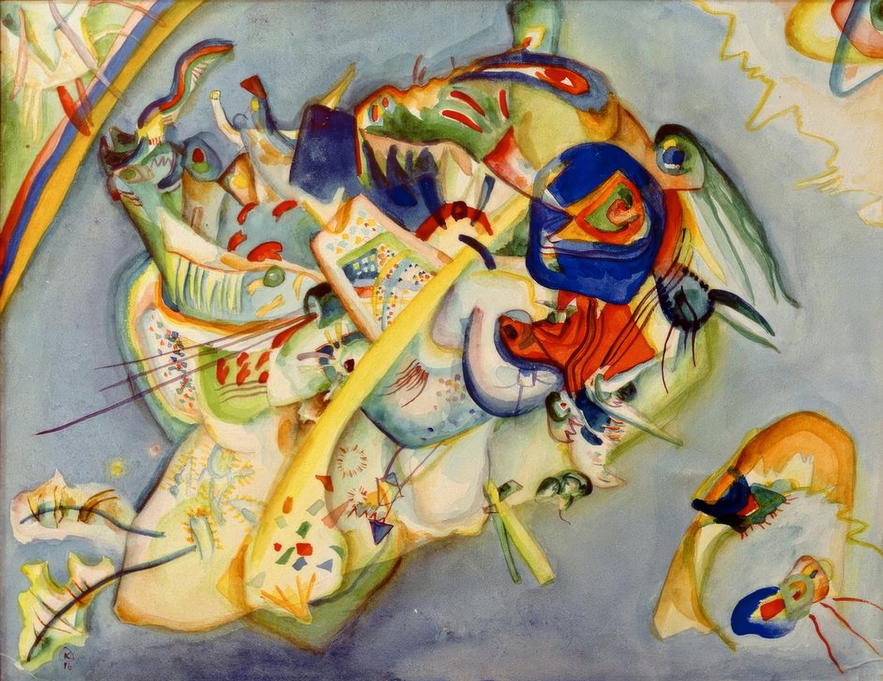 Acuarela No. 6 de Wassily Kandinsky