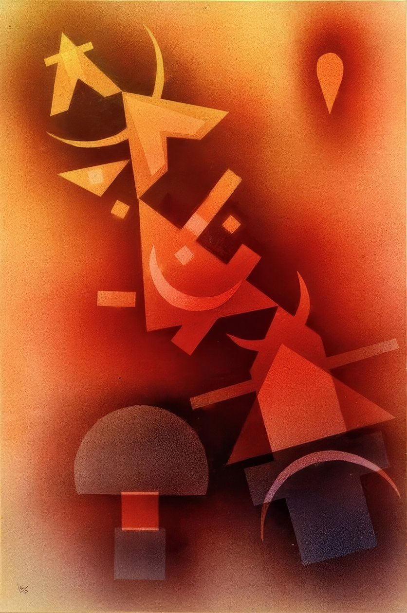 Desde profundidades frías de Wassily Kandinsky