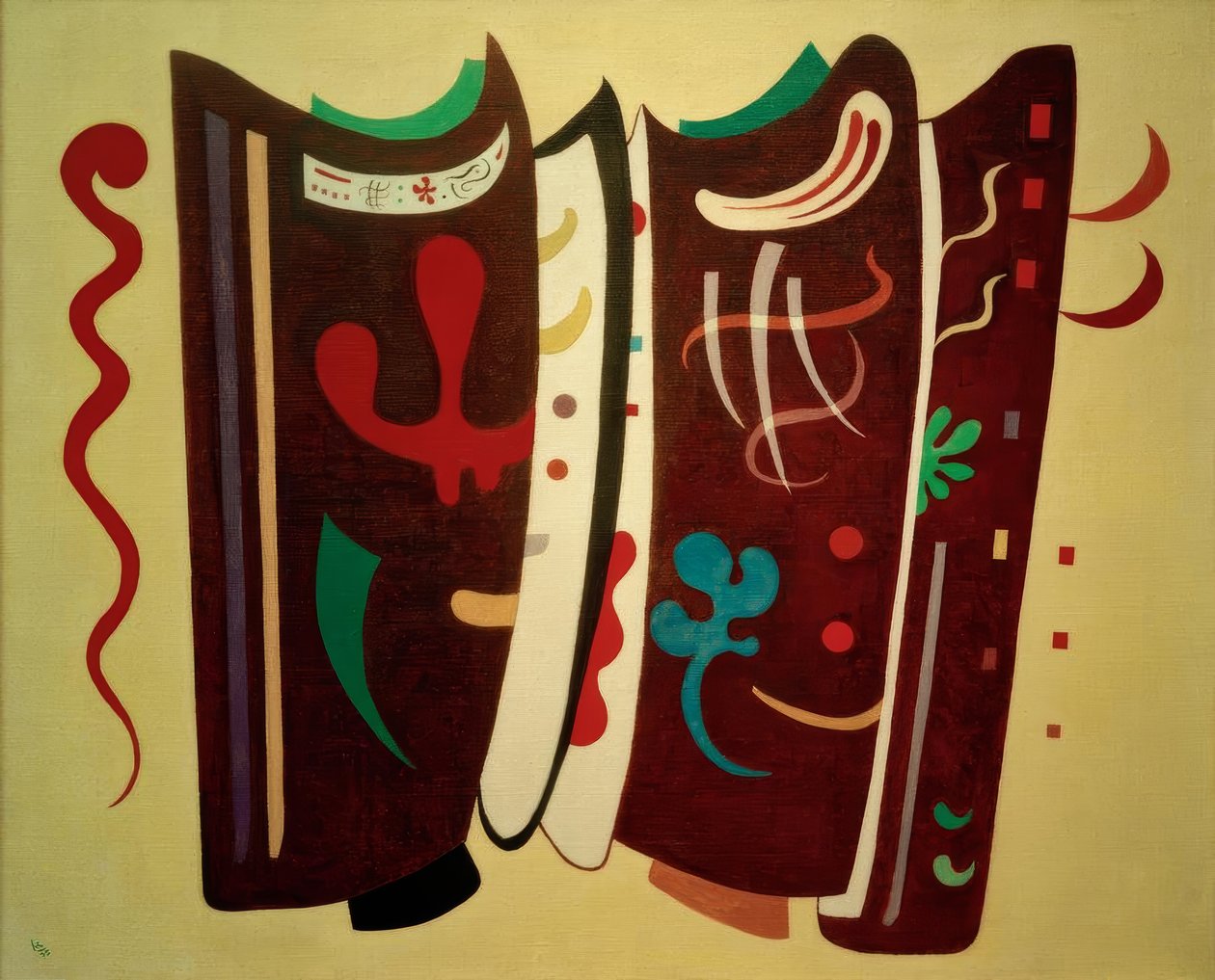 Brun suplementado de Wassily Kandinsky