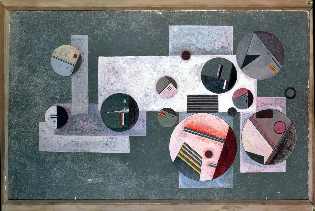 Círculos cerrados, 1933 de Wassily Kandinsky