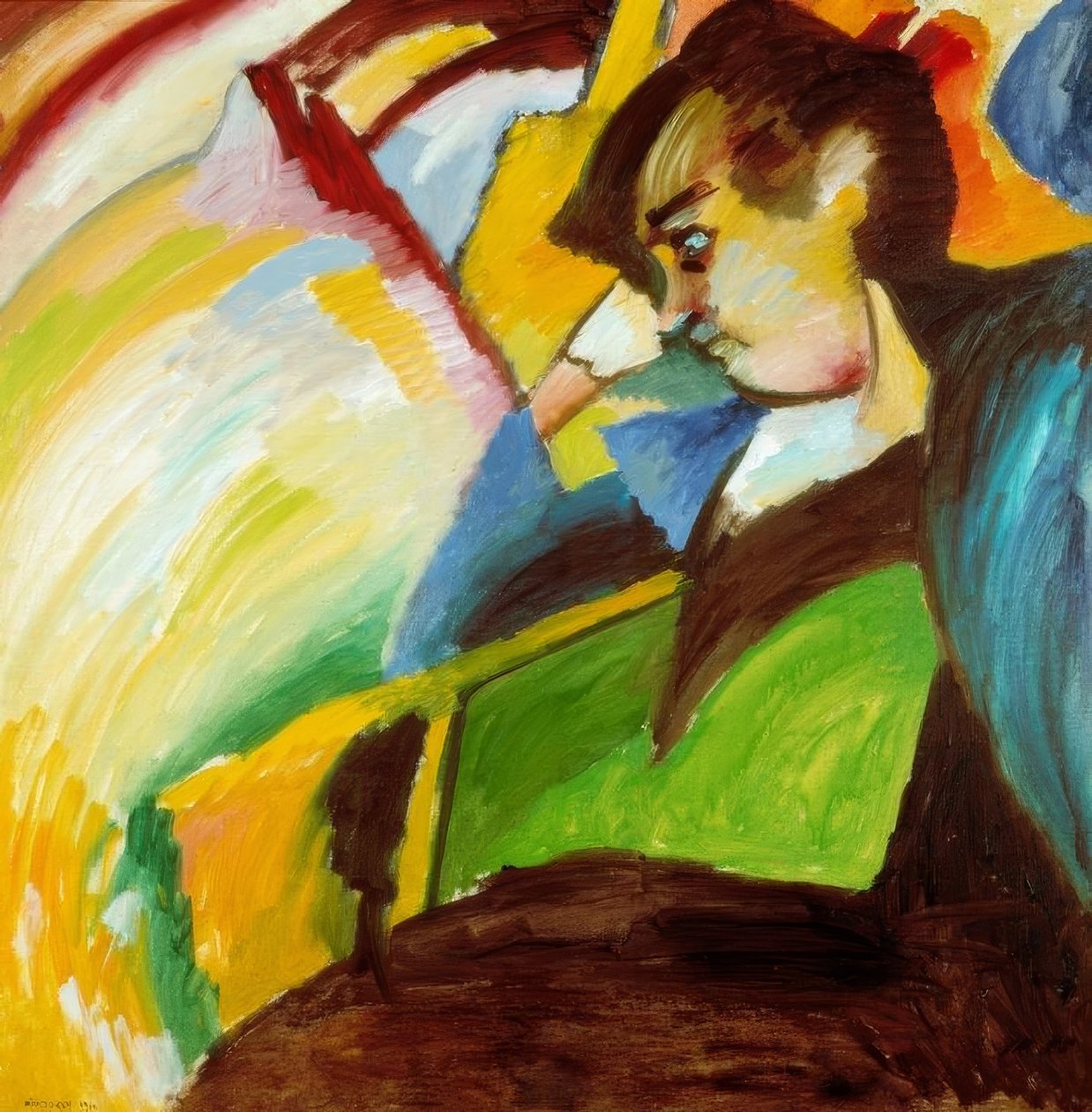 Dama de Wassily Kandinsky