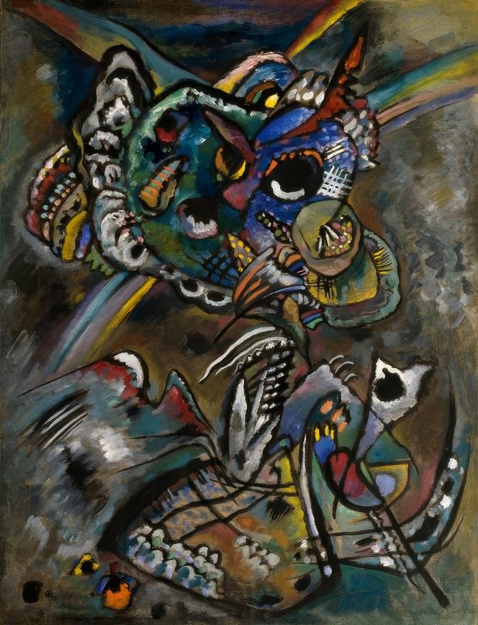 Crepúsculo de Wassily Kandinsky