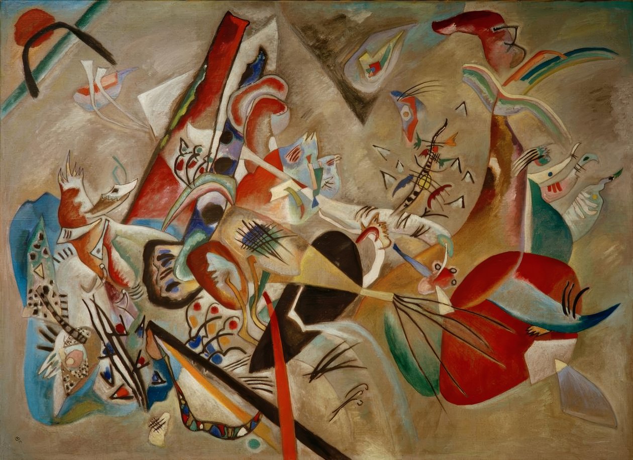 En gris de Wassily Kandinsky