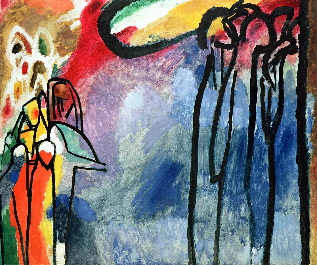 Improvisación No. 19, 1911 de Wassily Kandinsky
