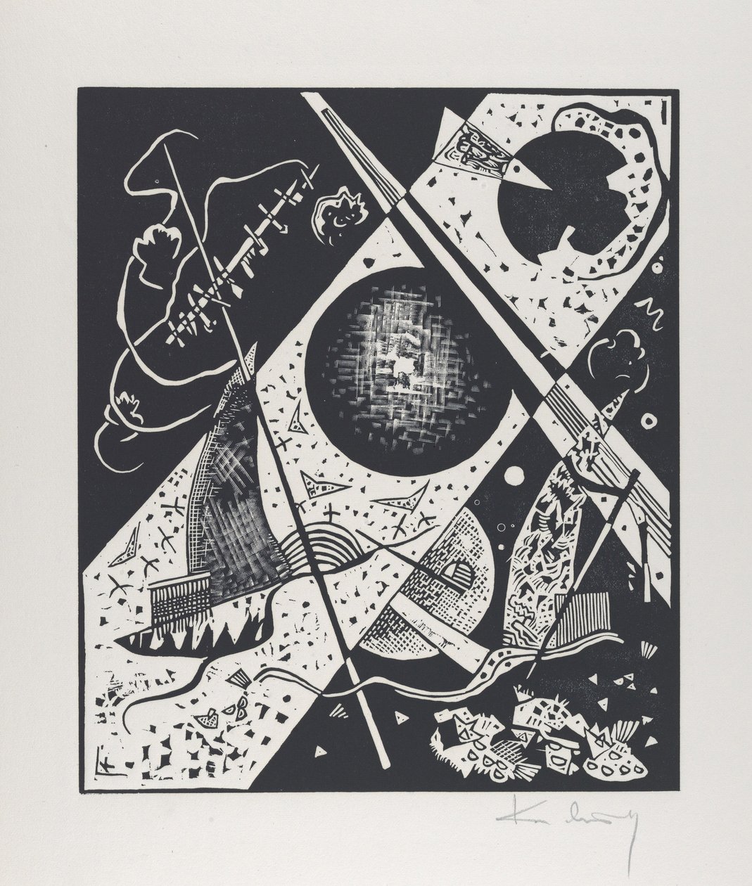 Pequeños mundos VI, 1922 de Wassily Kandinsky