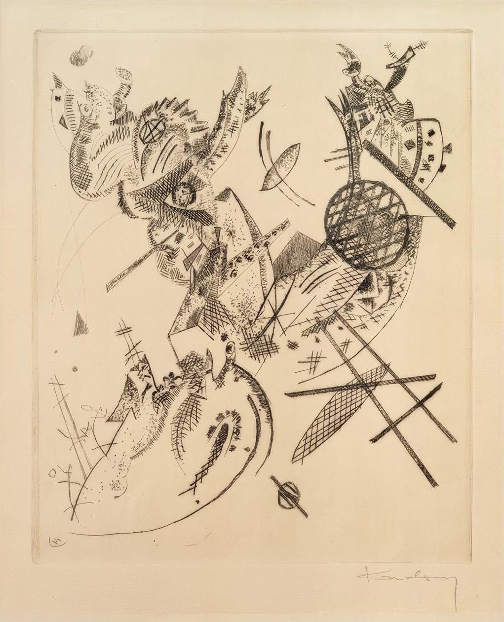 Pequeños mundos XII de Wassily Kandinsky