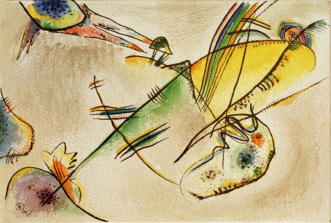 Composición B de Wassily Kandinsky