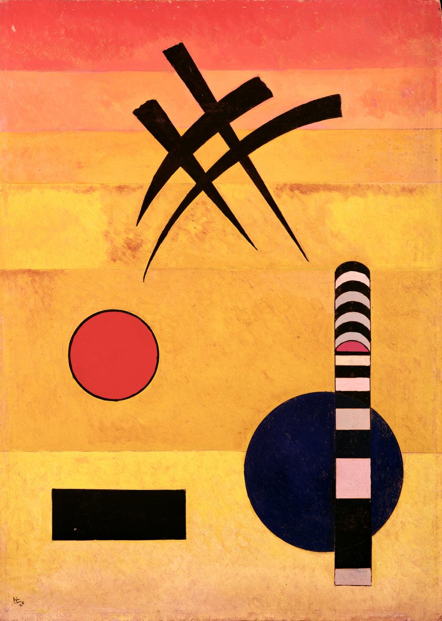 Letrero, 1926 de Wassily Kandinsky