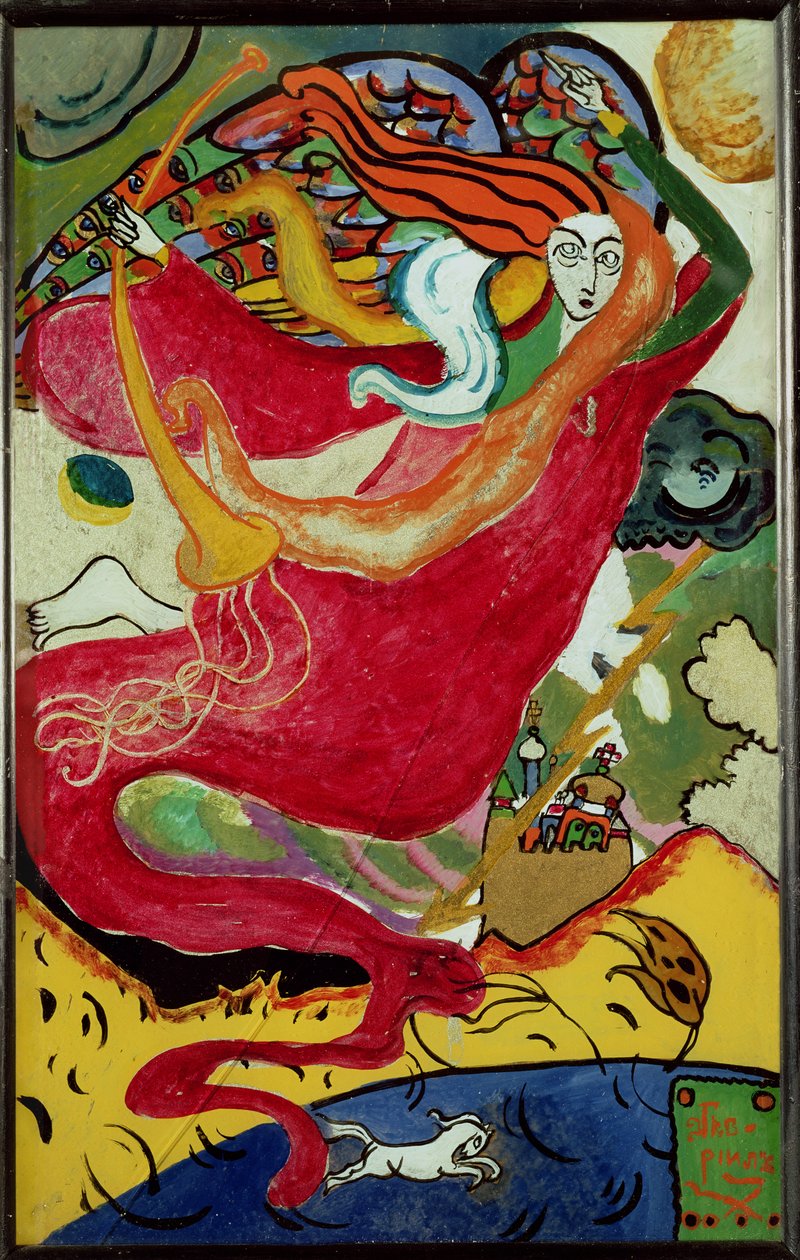 San Gabriel, 1911 de Wassily Kandinsky