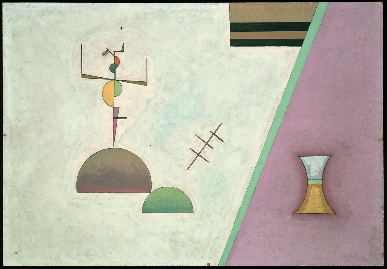 Dos líneas negras, 1930 de Wassily Kandinsky