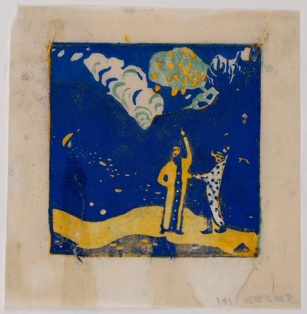4 Exemplare zu Klänge S. 71 de Wassily Kandinsky