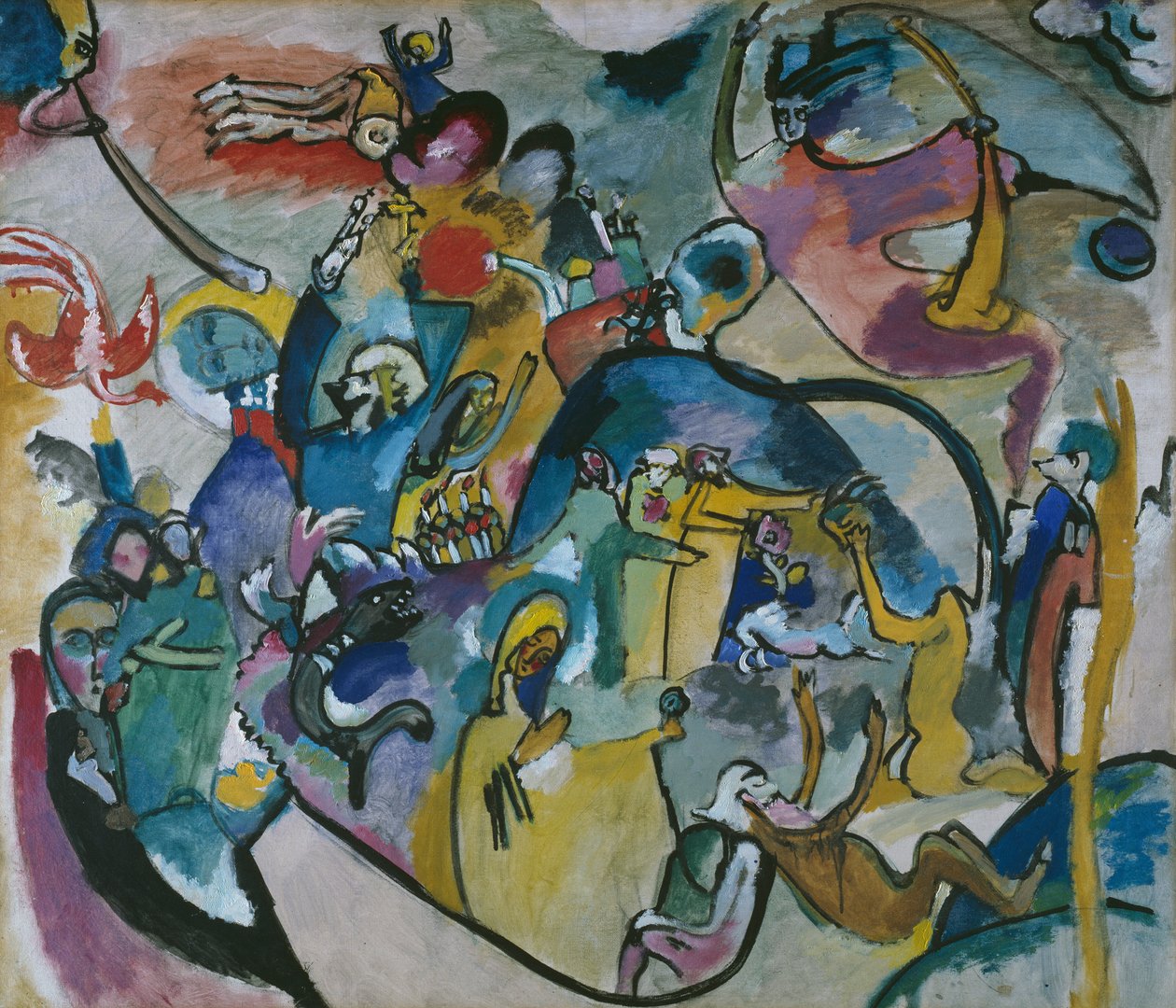 Todos los Santos II de Wassily Kandinsky