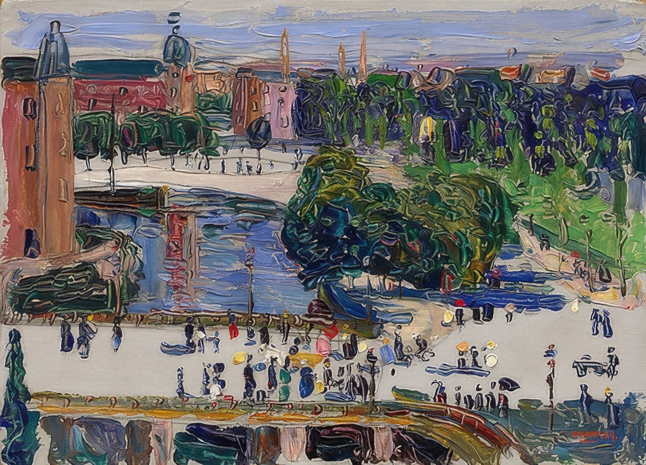 Ámsterdam - Vista desde la ventana de Wassily Kandinsky
