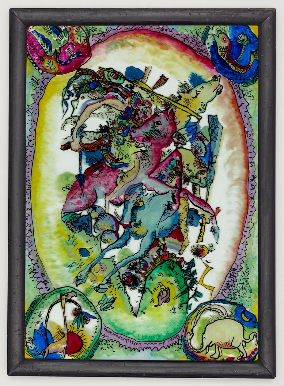 Jinetes apocalípticos II de Wassily Kandinsky