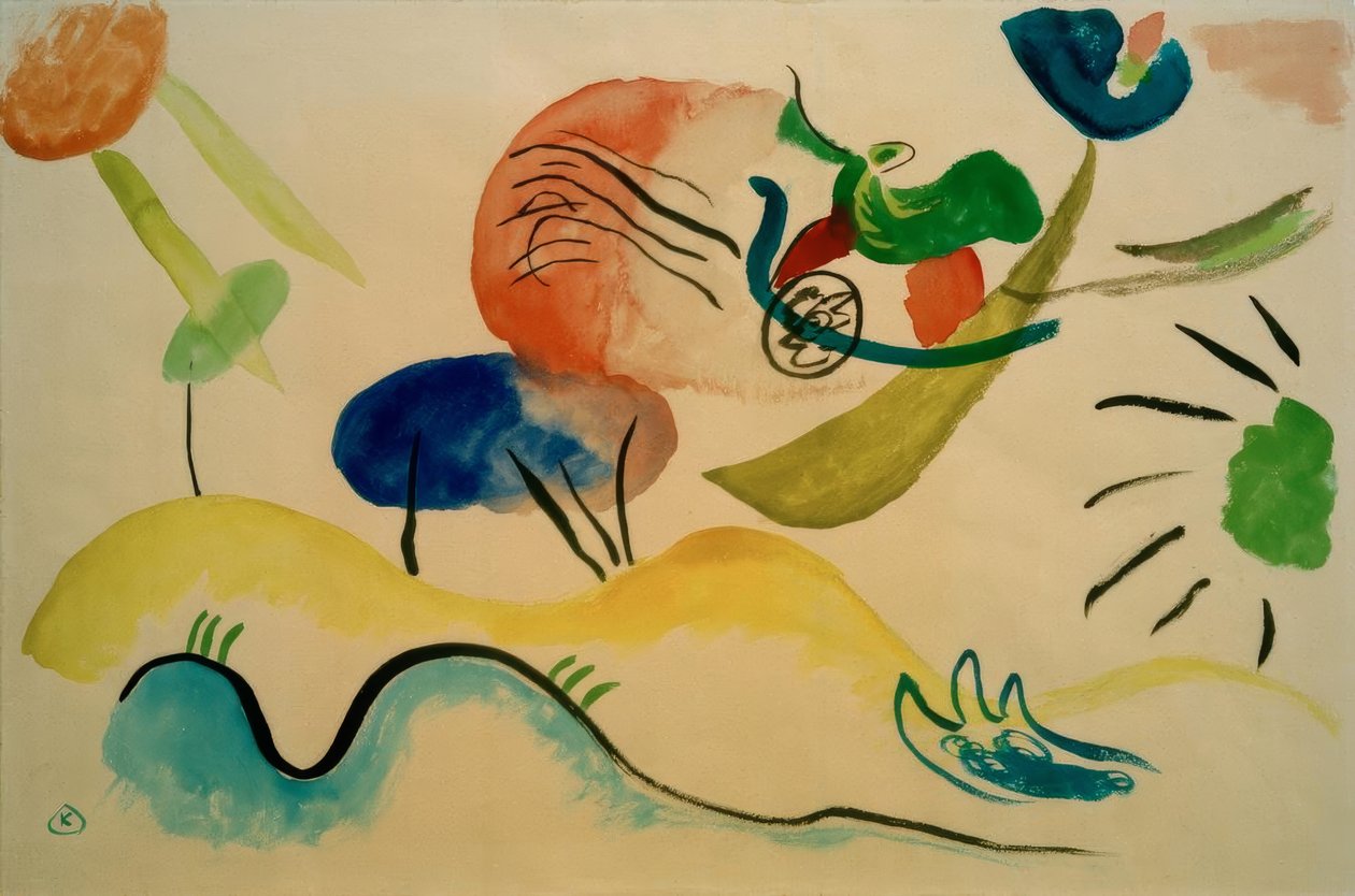 Acuarela Nº 2 de Wassily Kandinsky