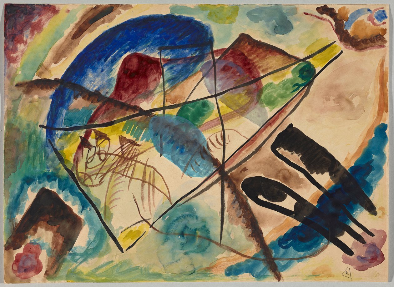 Acuarela VIII de Wassily Kandinsky