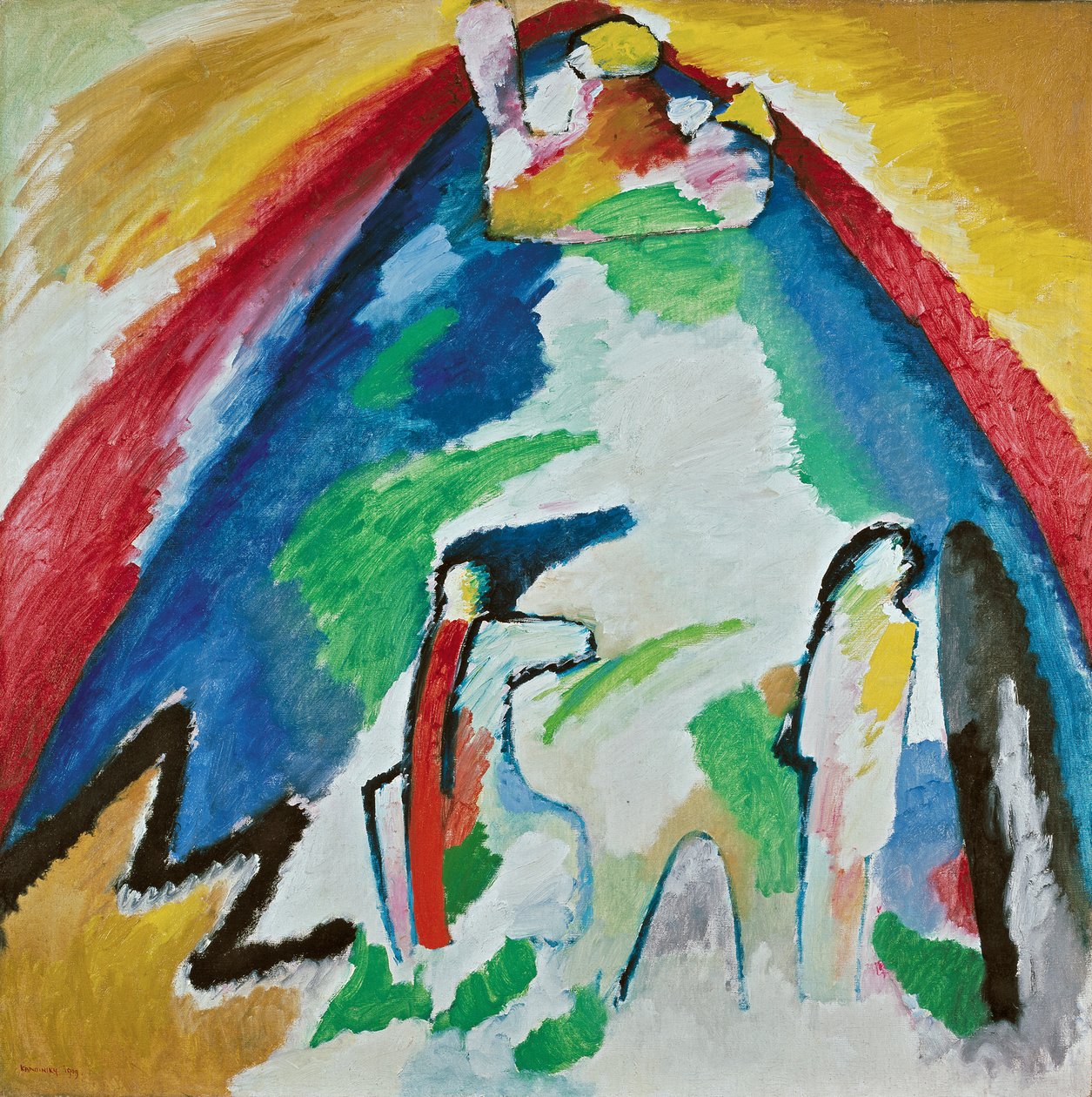 Montaña de Wassily Kandinsky