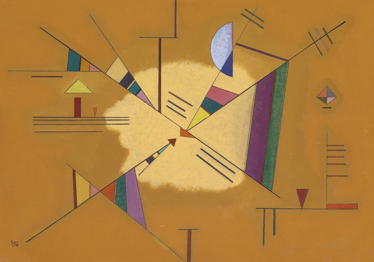 Diagonale de Wassily Kandinsky