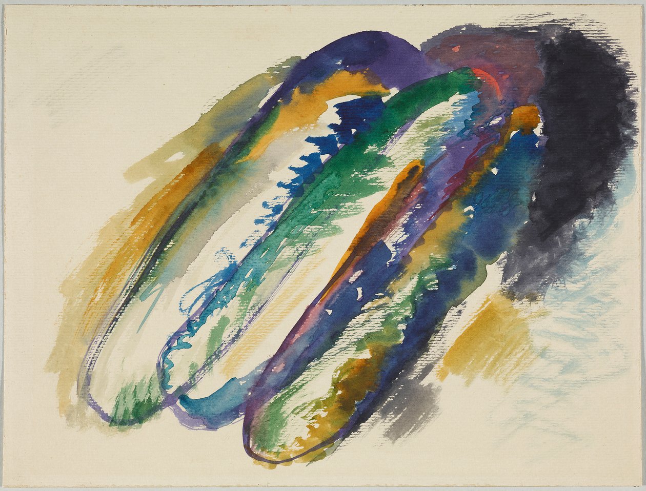 Boceto de «Composición VII» de Wassily Kandinsky