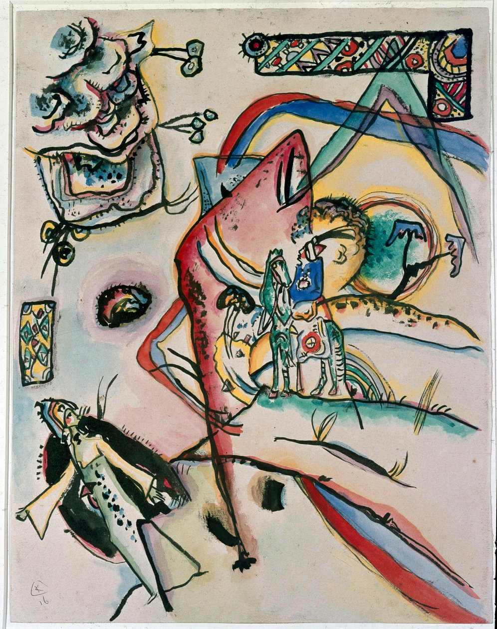 Expresionismo: El Jinete de Wassily Kandinsky