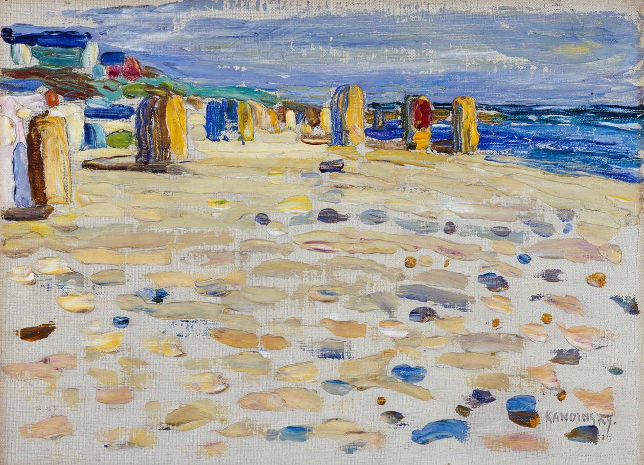 Holanda – sillas de playa de Wassily Kandinsky