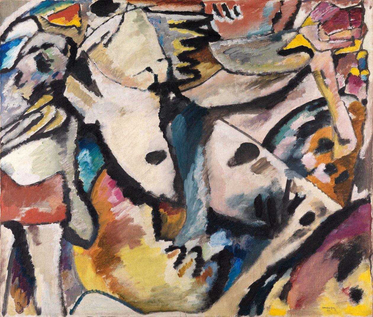 Improvisación 13 de Wassily Kandinsky