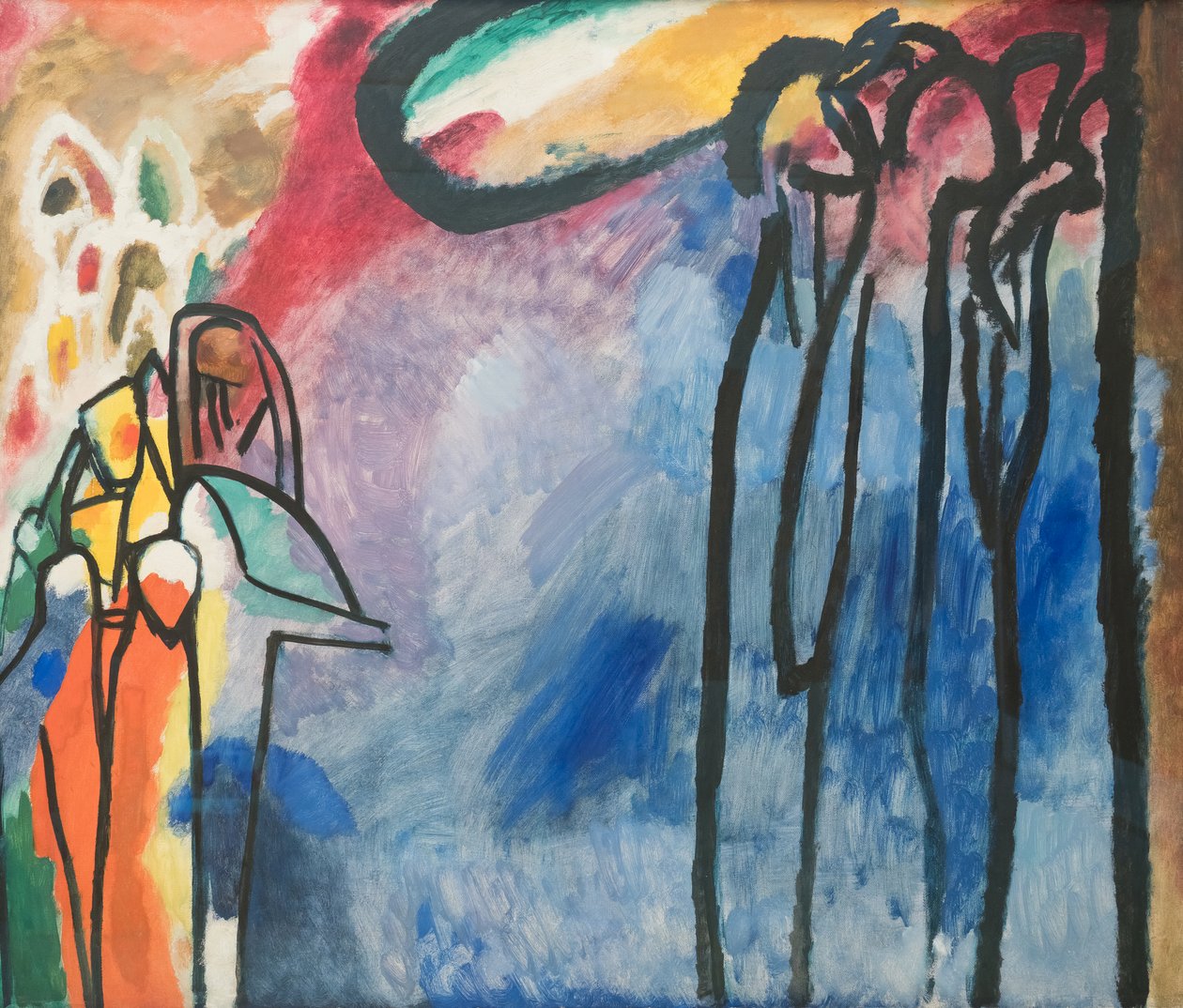 Improvisación 19 de Wassily Kandinsky