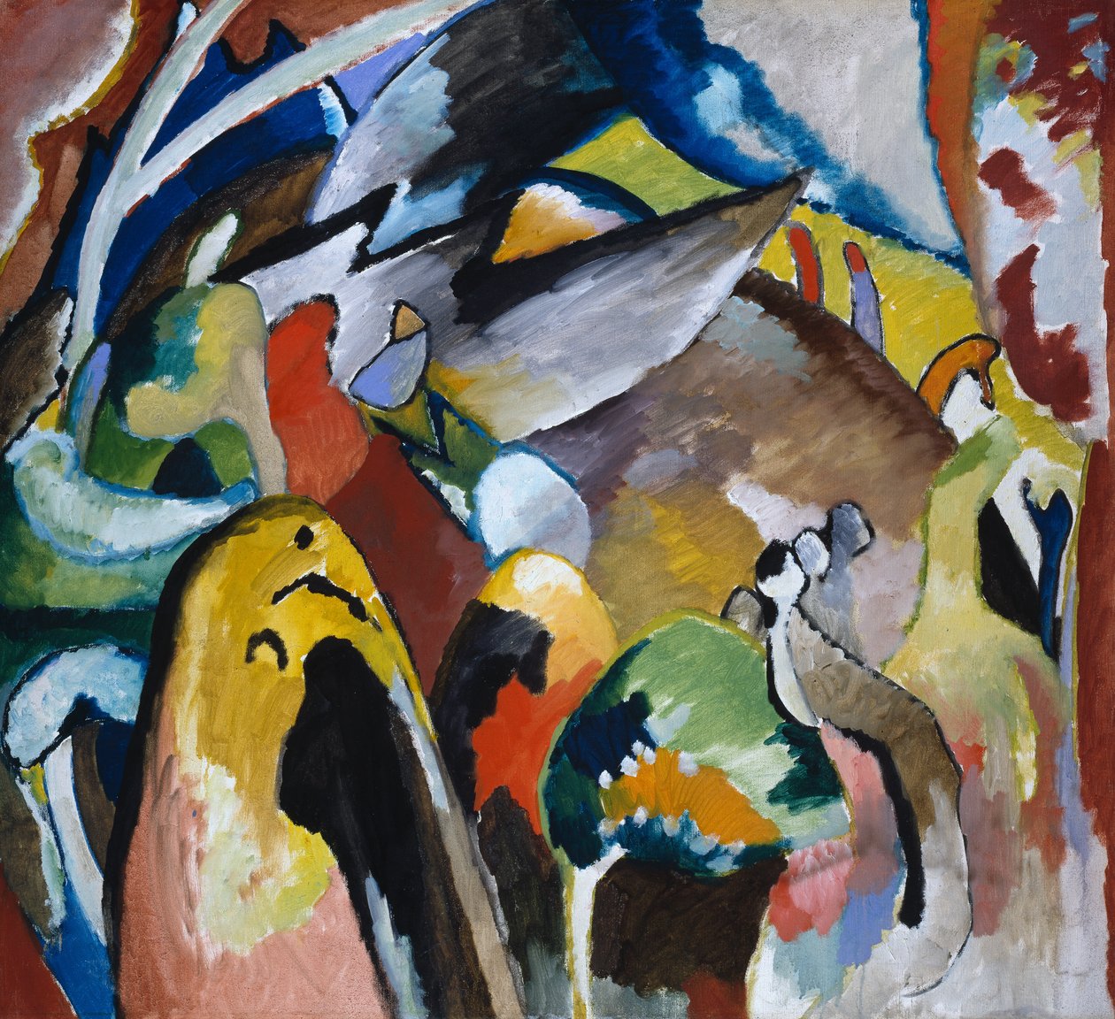 Improvisación 19 a de Wassily Kandinsky