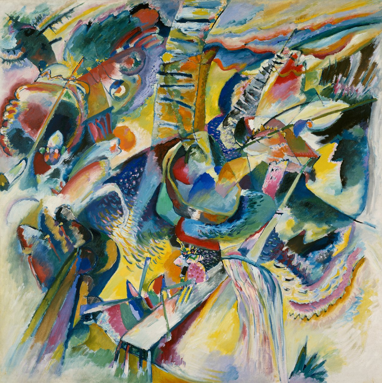 Improvisación en Klamm de Wassily Kandinsky