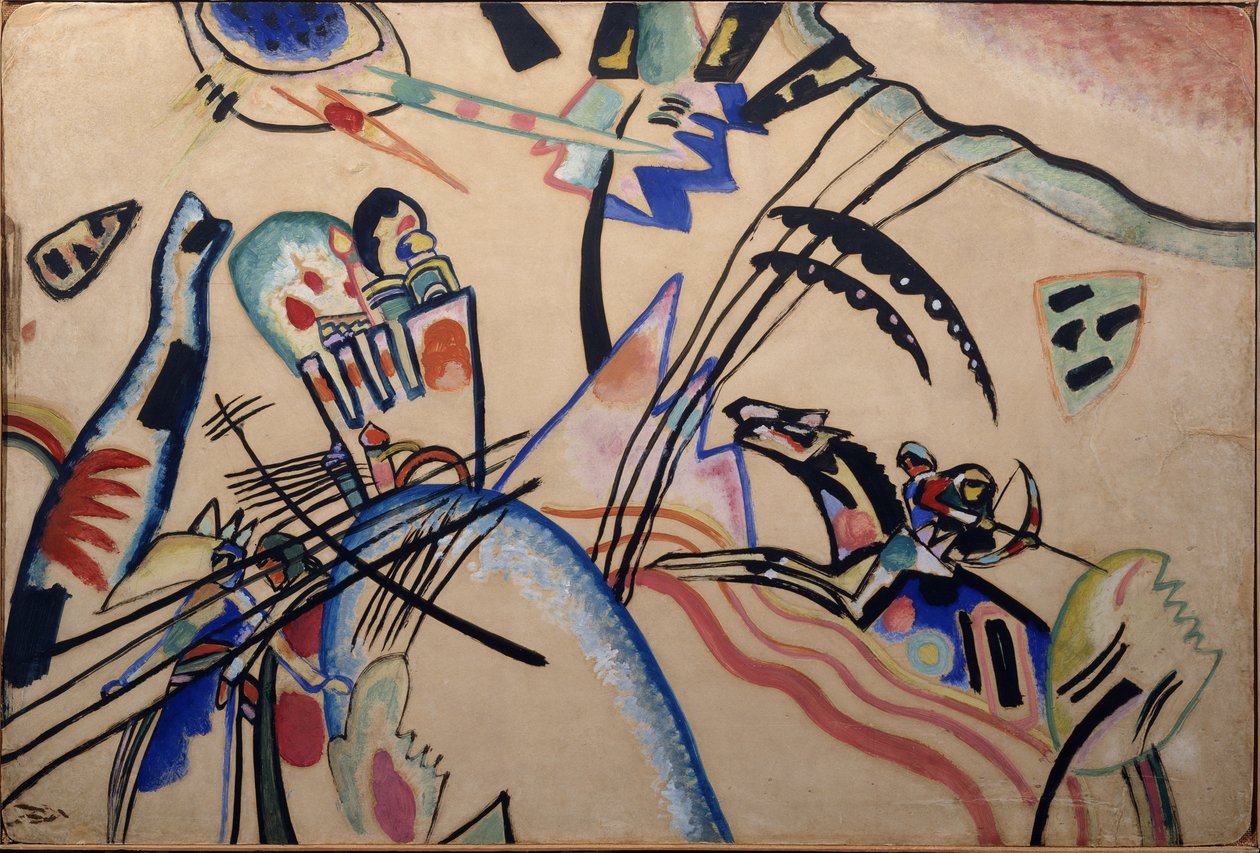 Improvisación, c. 1913 de Wassily Kandinsky