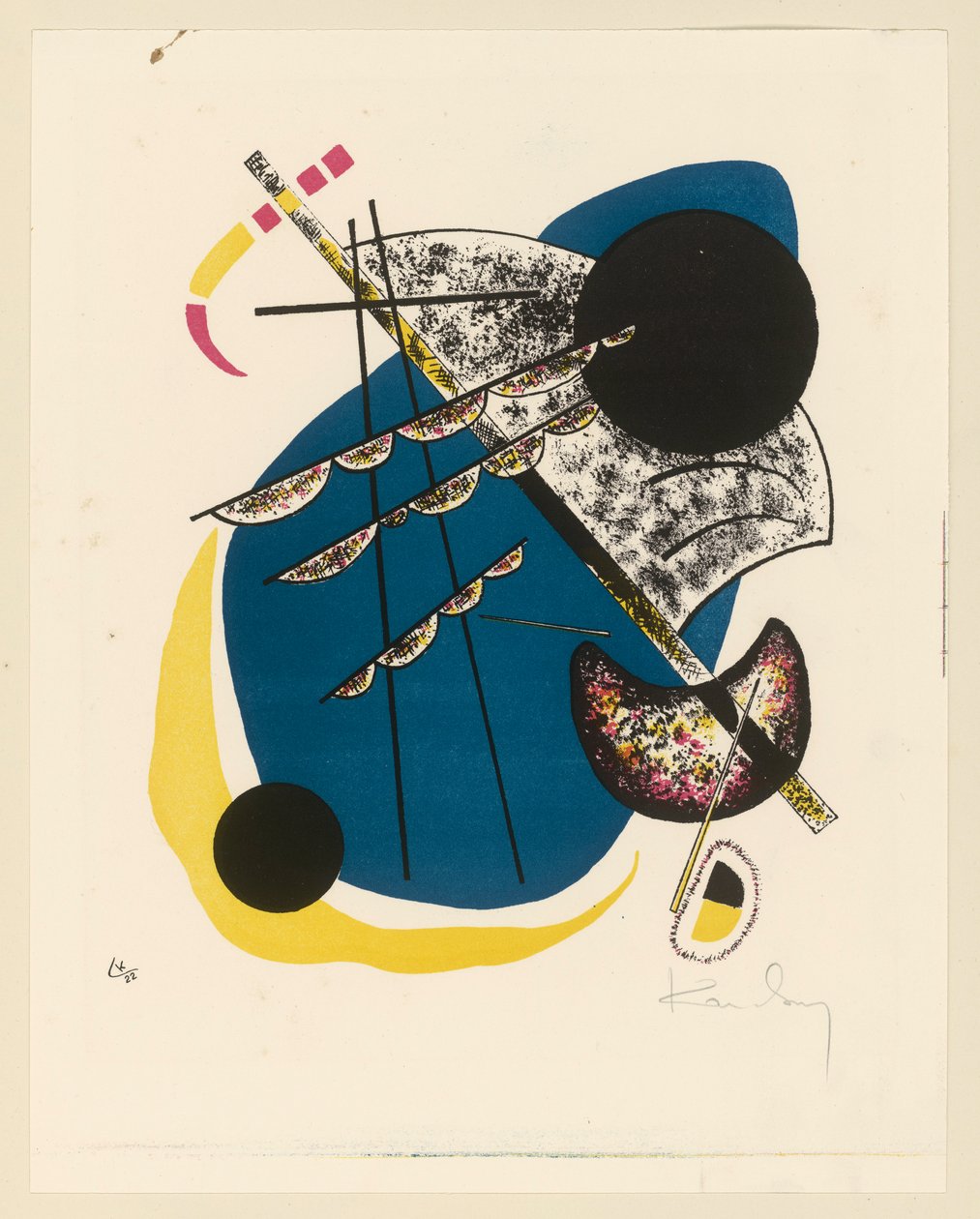 Kleine Welten II de Wassily Kandinsky